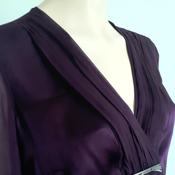 Anne Klein | Silk Blouse - Picture 9 of 13